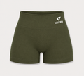 KVZZN Sculpt Biker Shorts — Sage Green