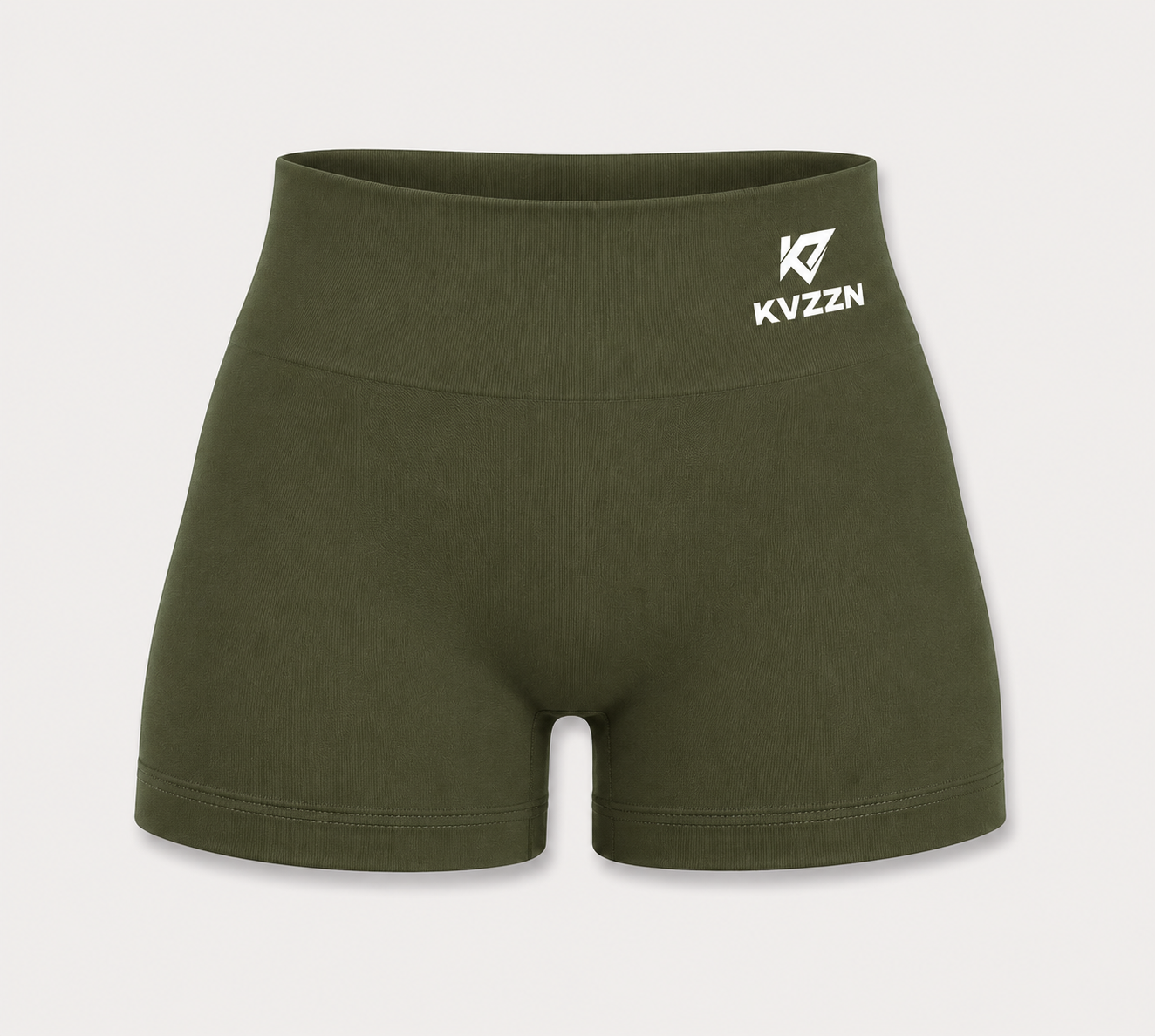 KVZZN Sculpt Biker Shorts — Sage Green