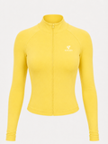 KVZZN Sculpt Zip Jacket – Yellow