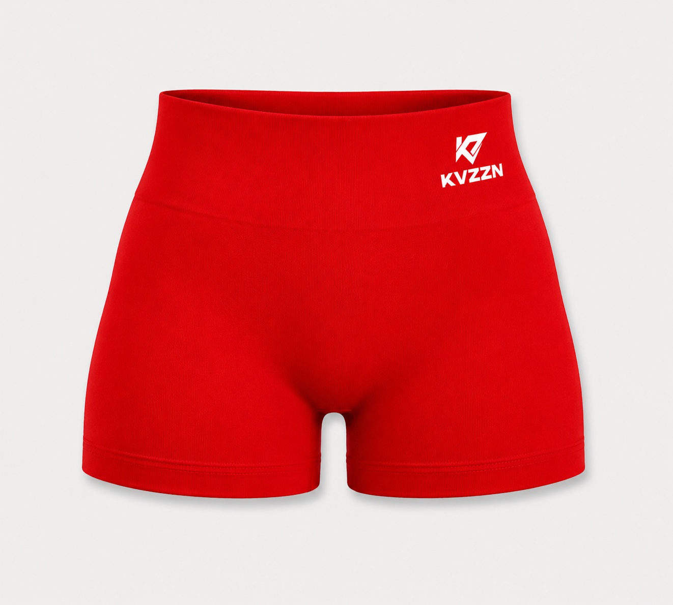 KVZZN Sculpt Biker Shorts — Red
